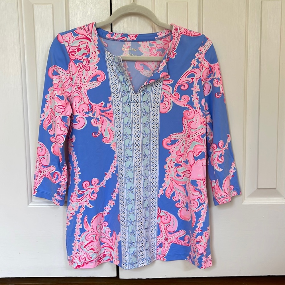 Lilly Pulitzer Chilly Lilly Karina Tunic